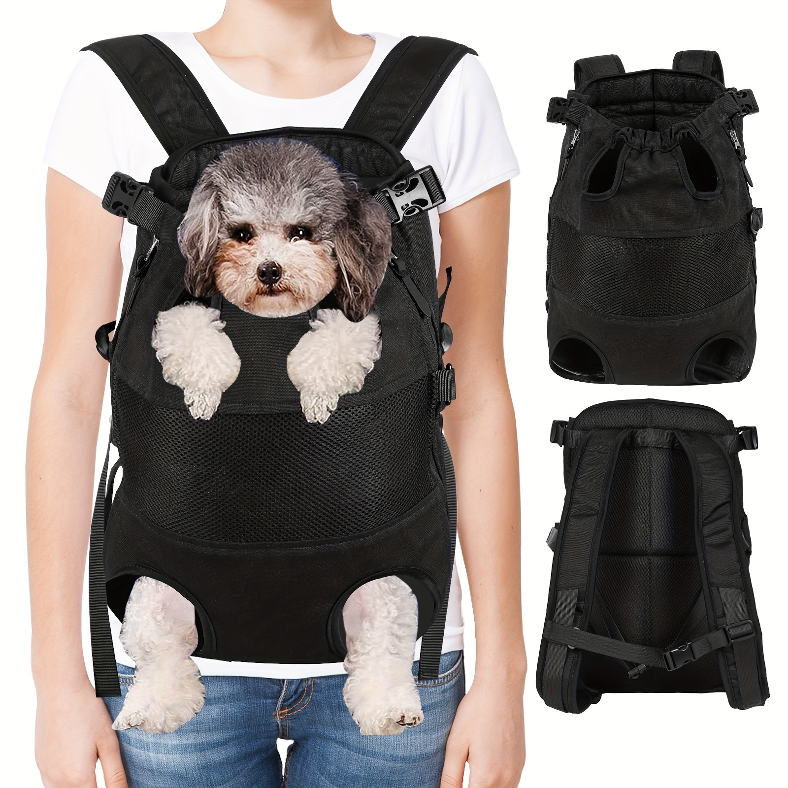 Front facing outlet dog carrier