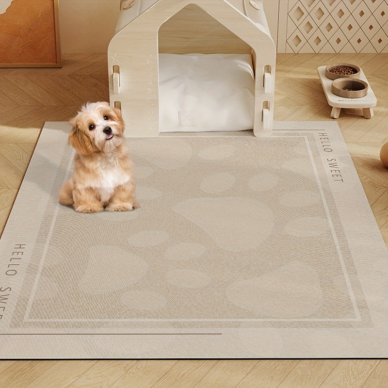 Waterproof and non-slip pet mat Anti-fouling and easy to clean placemat  training mat