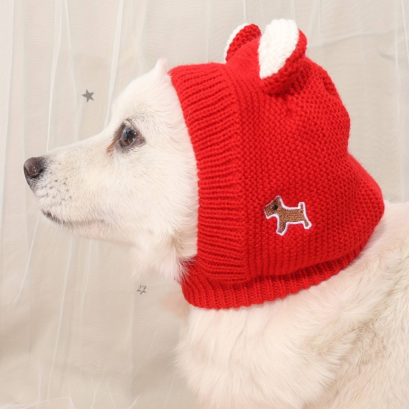 Knit Dog Hat - Temu