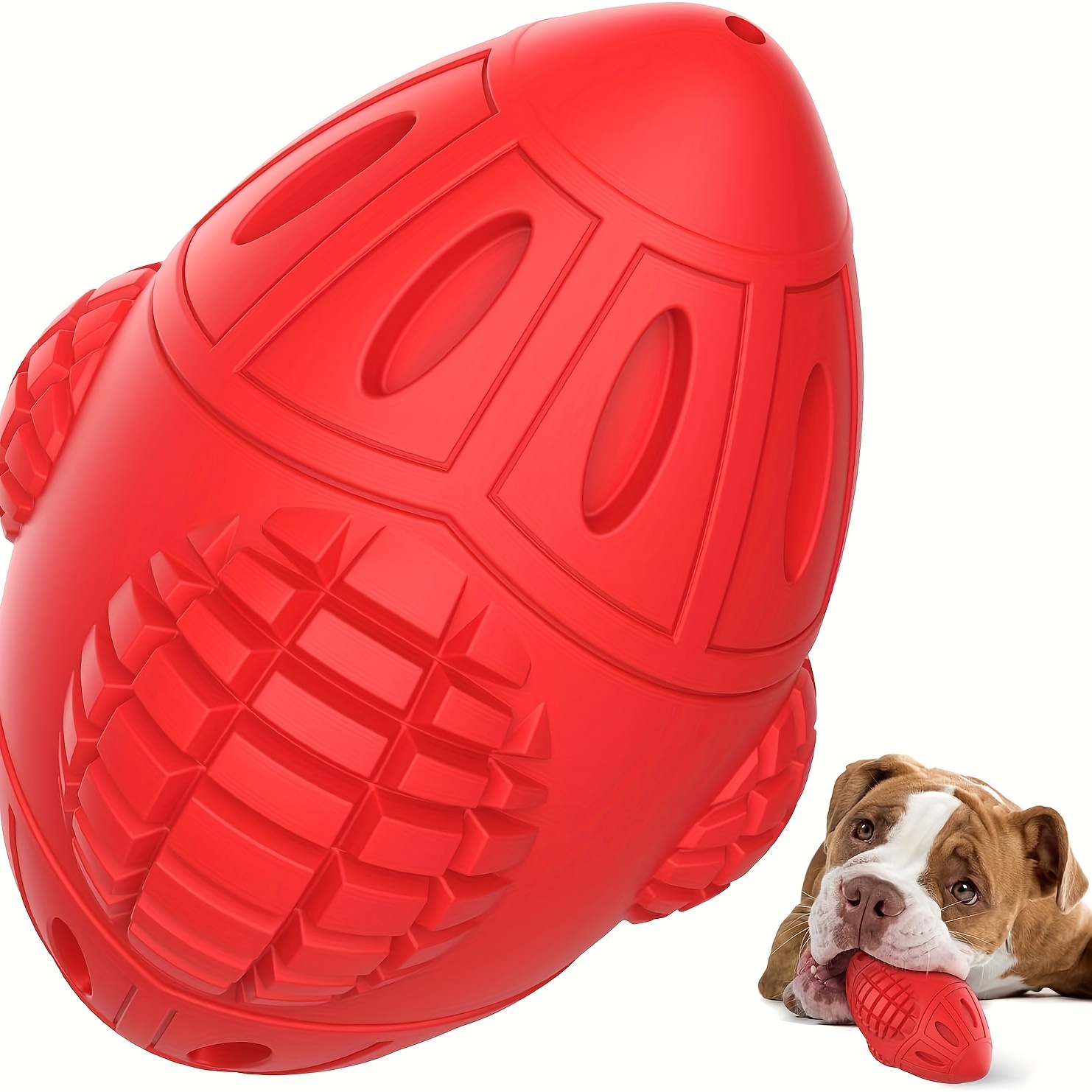 Pet Slow Feeder Egg Design Dog Feeding Bowl Interactive Dog Licking Toy  Rubber Chew Toys For Small And Medium Dogs - Temu