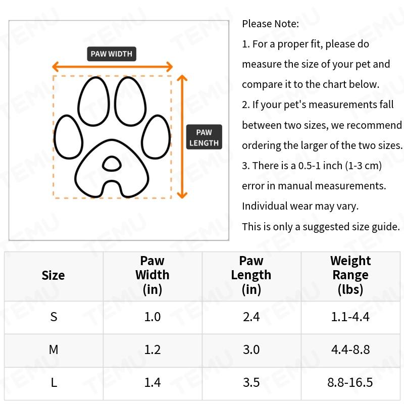 Keep Your Puppys Paws Protected With Anti Scratch Anti Dirty Non