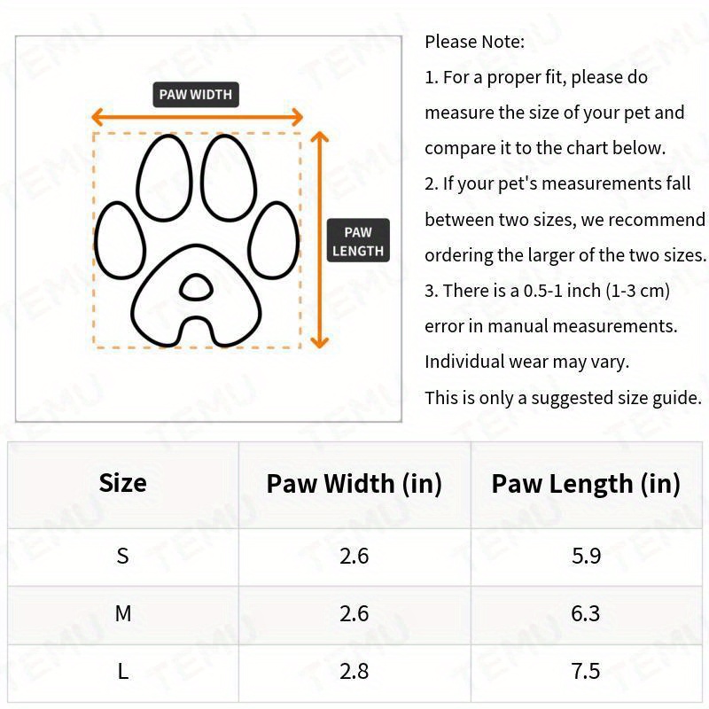 Pet sale paw covers