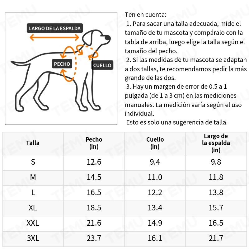 Traje del perro con mono - Disfraz todos los tamaños en Mascotas perro  Cambio de color Sin cambio Tamaño L (180-190 cm) Croquis antes de fabricar  (2D) No ¿Con la ropa? (si