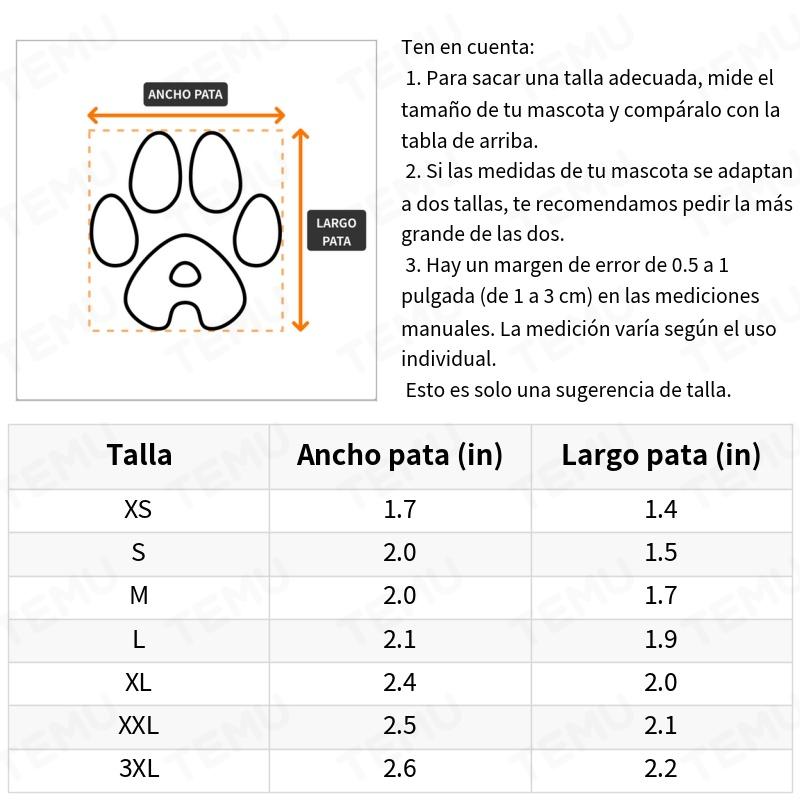 Zapatos Lluvia Suela Suave Perros Mantenga Patas Perrito Seguras