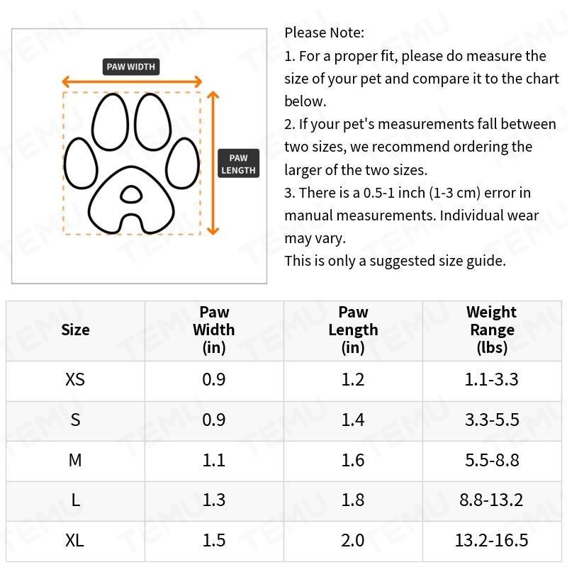 Cat footwear size outlet chart