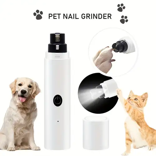 Acquista Tagliaunghie per cani Tagliaunghie per cani elettrico ricaricabile  tramite USB Tagliaunghie per gatti Attrezzatura per toelettatura di animali  domestici