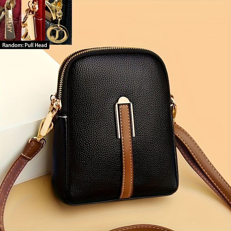 Mini Flap Crossbody Phone Bag, Letter Print Shoulder Bag, Women's Studded  Decor Square Purse (4.7*6.7*3.7) Inch - Temu