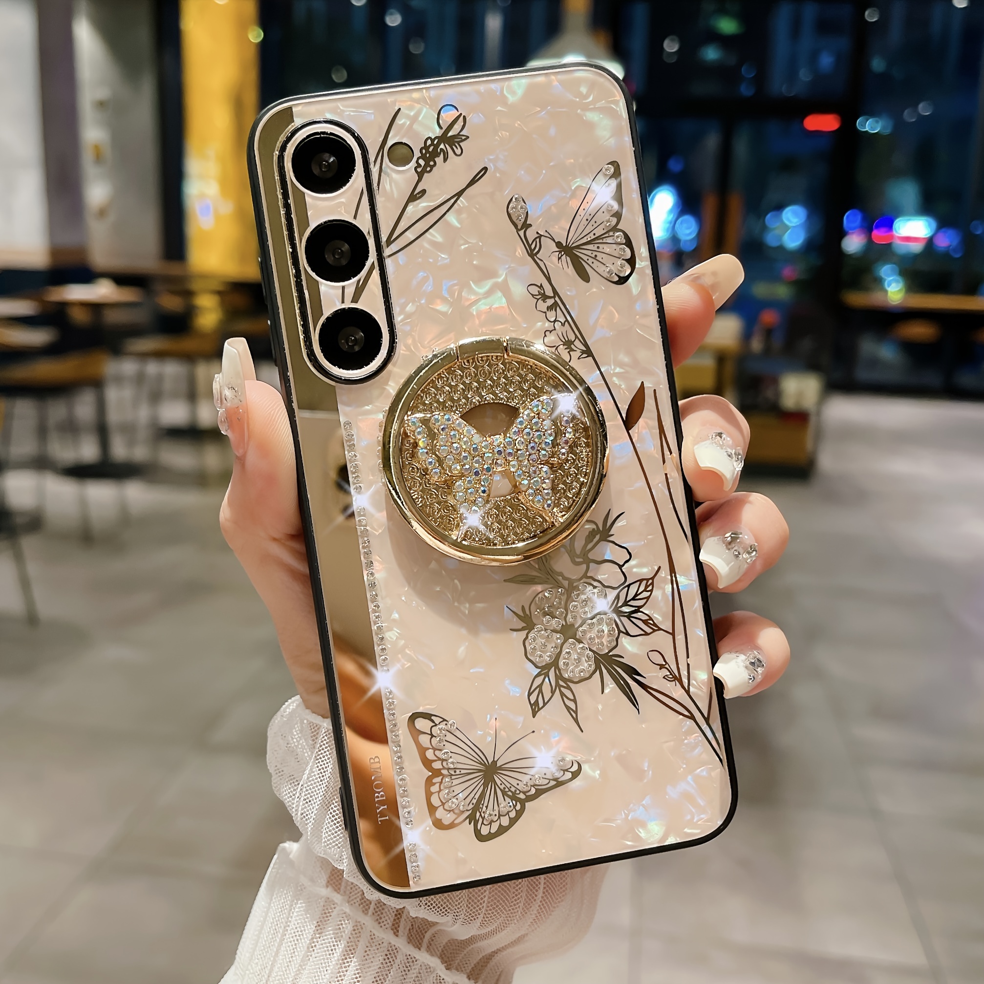 Phone Case For OPPO Reno 10 Pro 5G Clear Glitter Bling Sequins Cover  Shockproof Bumper For Reno 10 Pro Plus Shell