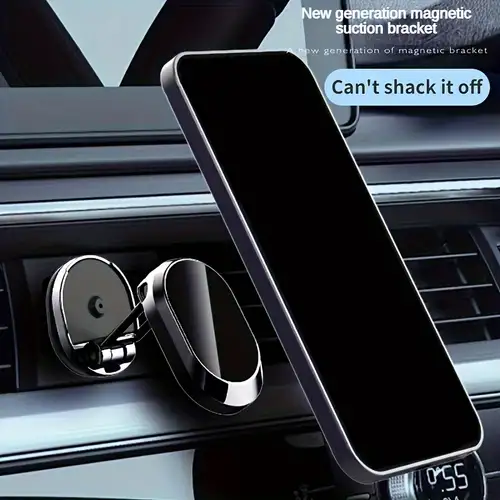Soporte magnético de teléfono móvil para coche, Mini soporte giratorio de  Metal para Redmi, imán fuerte, GPS, montaje de coche para iPhone 13 y  Samsung - AliExpress