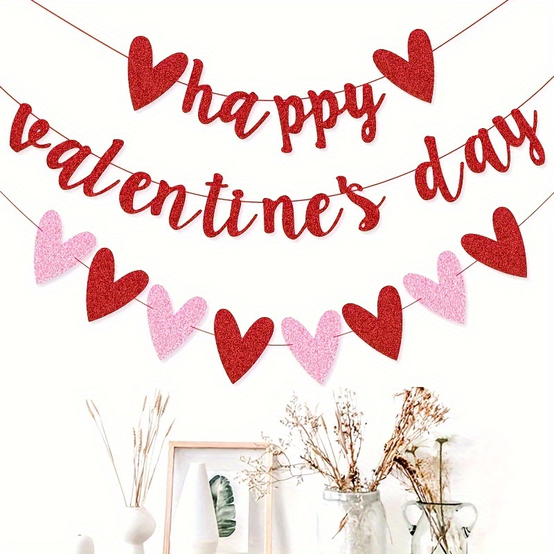 Love Valentines Day Versatile Basics Background Diy Layering - Temu