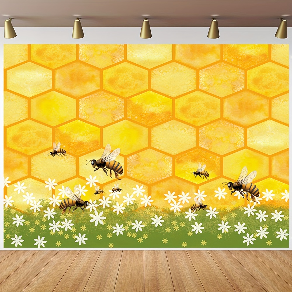 17 Pièces Décor De Ruche D'abeilles Décoration Joyeux Anniversaire