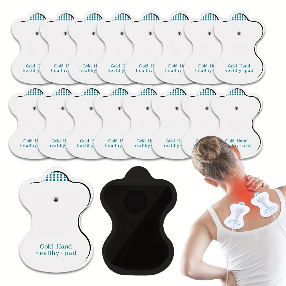 Ems Muscle Stimulator Electrode Pads, Conductive Gel Physiotherapy Tens  Machine Massage Patch, Health Care Relaxation Body - Temu United Arab  Emirates