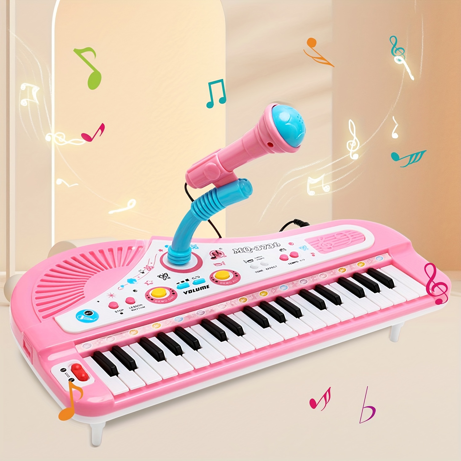 37 chave crianças órgão eletrônico piano música jogos brinquedos