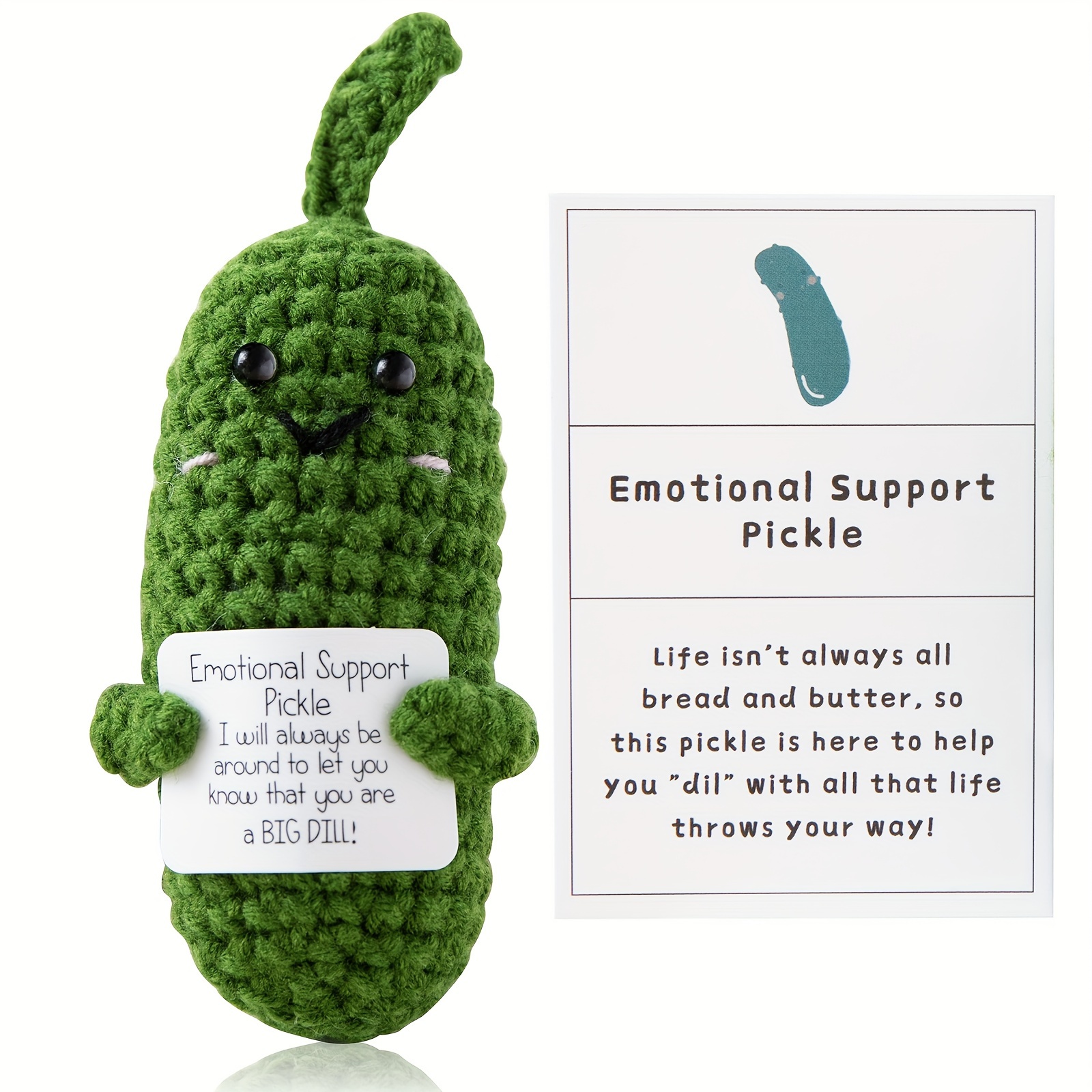  Coxolx Emotional Support Pickle, Positive Pickle