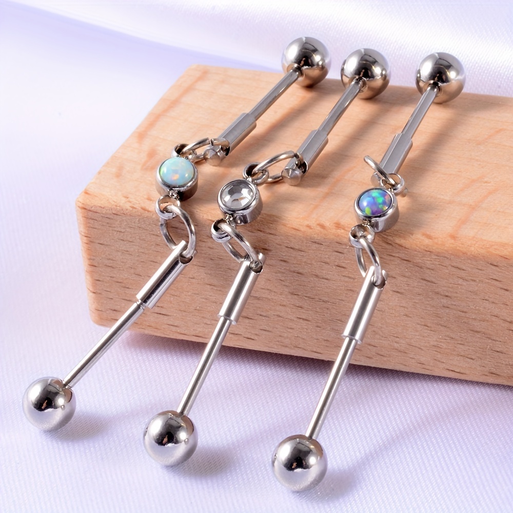 Body Piercing Kit Stainless Steel Piercing Barbells - Temu