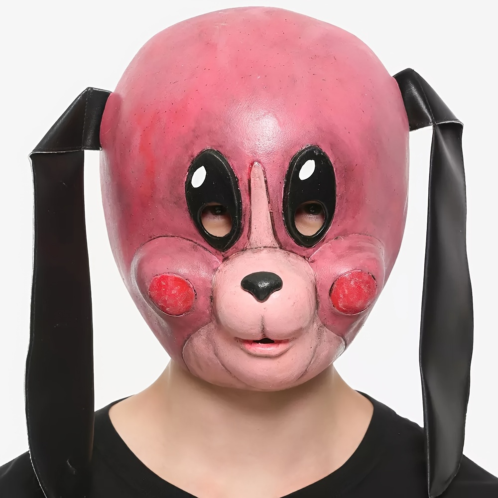 Pig Head Mask Therian Animal Latex Mascara Furry Horse Donkey Helmet Rave  Cosplay Novelty Clothes Halloween Costume For Men