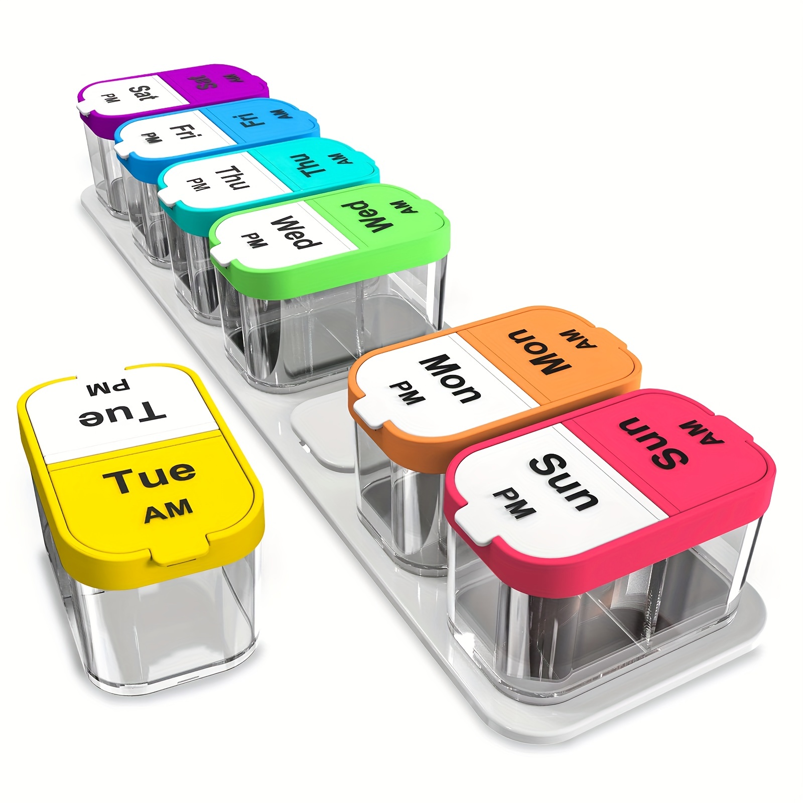 Mini Pill Organizer Intelligent Medication Reminder - Temu