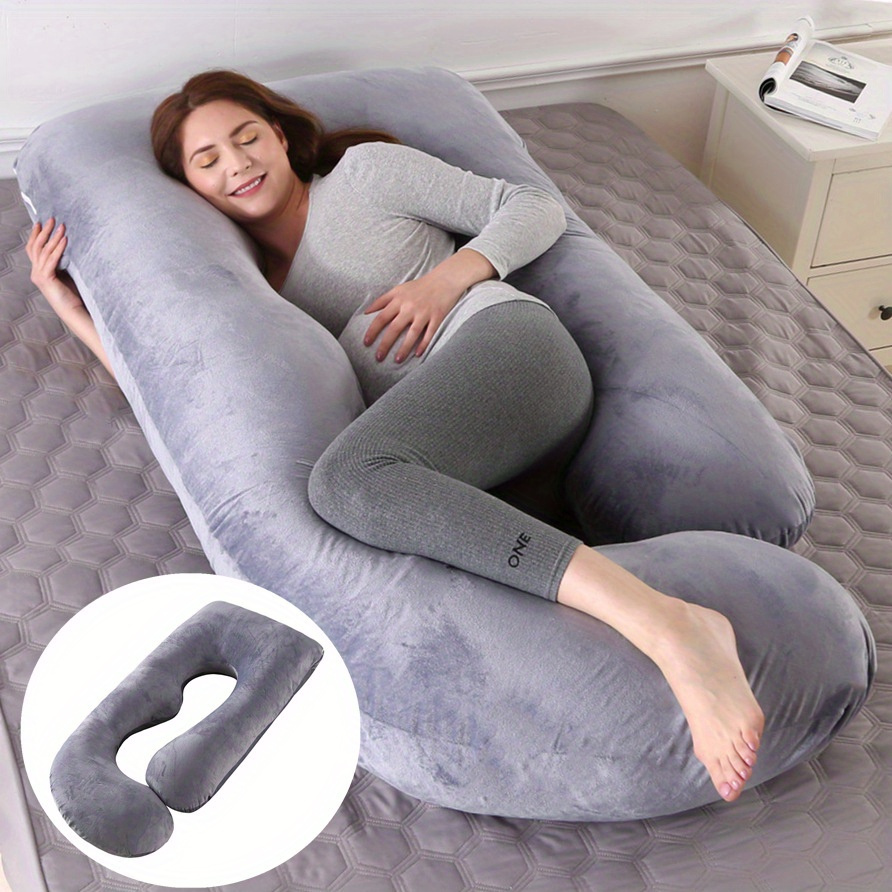 1pc Almohada Embarazo Cuña Almohada Cintura Mujer Embarazada - Temu Spain