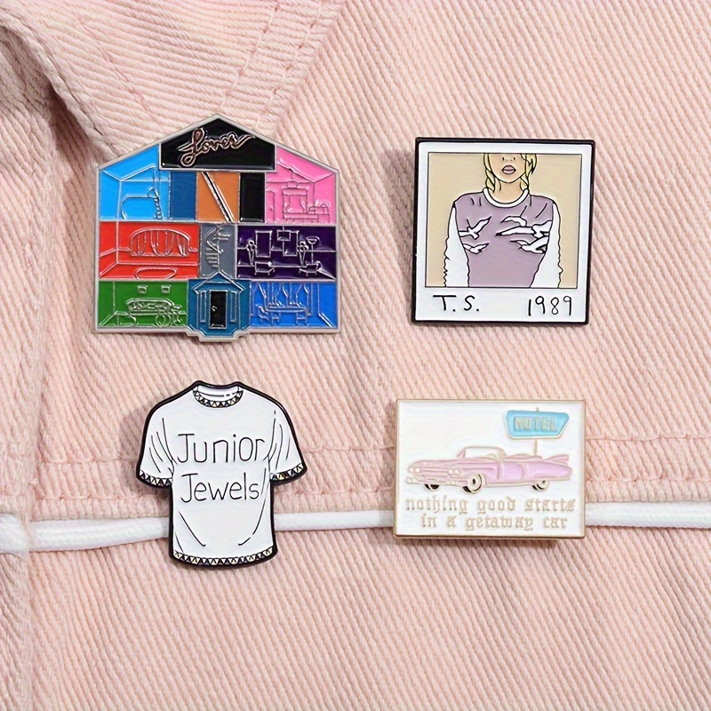 Taylor Swift Pin  Taylor swift, Taylor swift tour outfits, Pin and patches