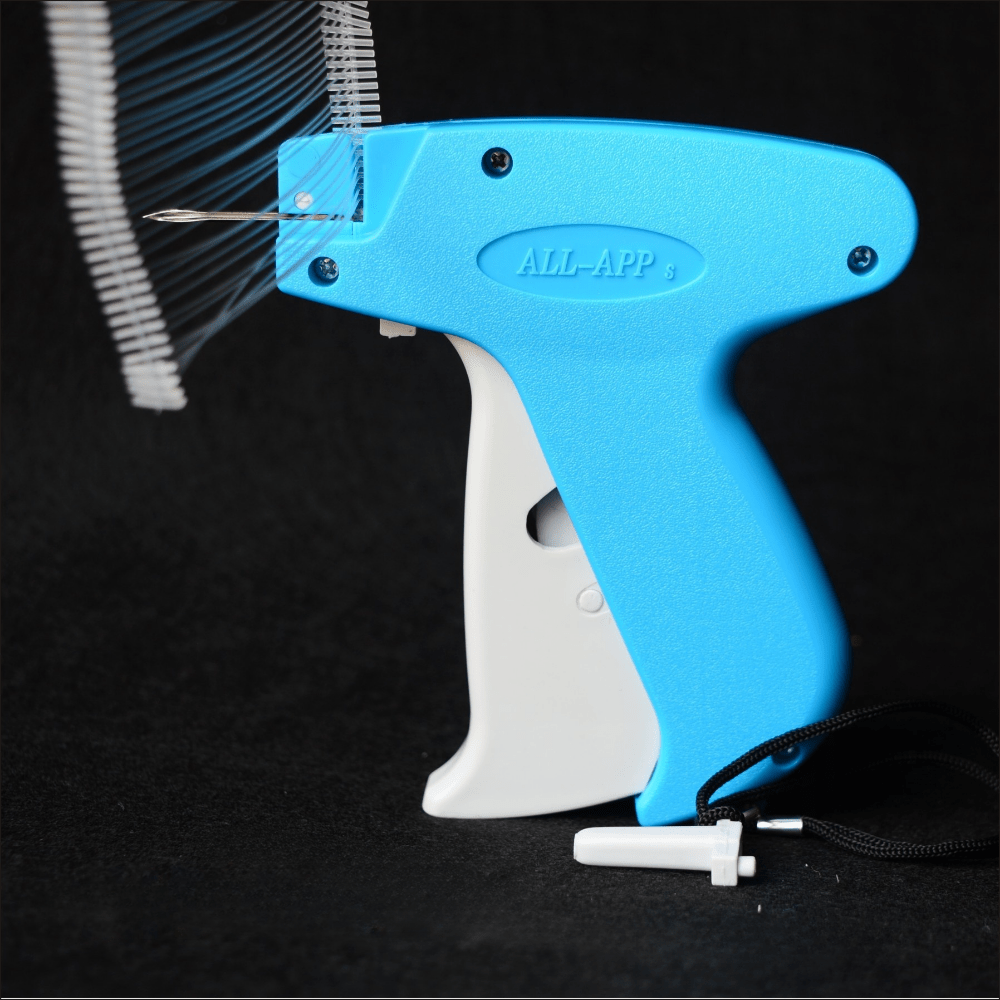  Tagging Gun - Fine Stitch Gun for Clothes – Mini Stitch  Starter Tool Kit – Tagging Gun for Clothing for Quick Sewing Quilting  Hemming – Include 1 Fine Needle, Black