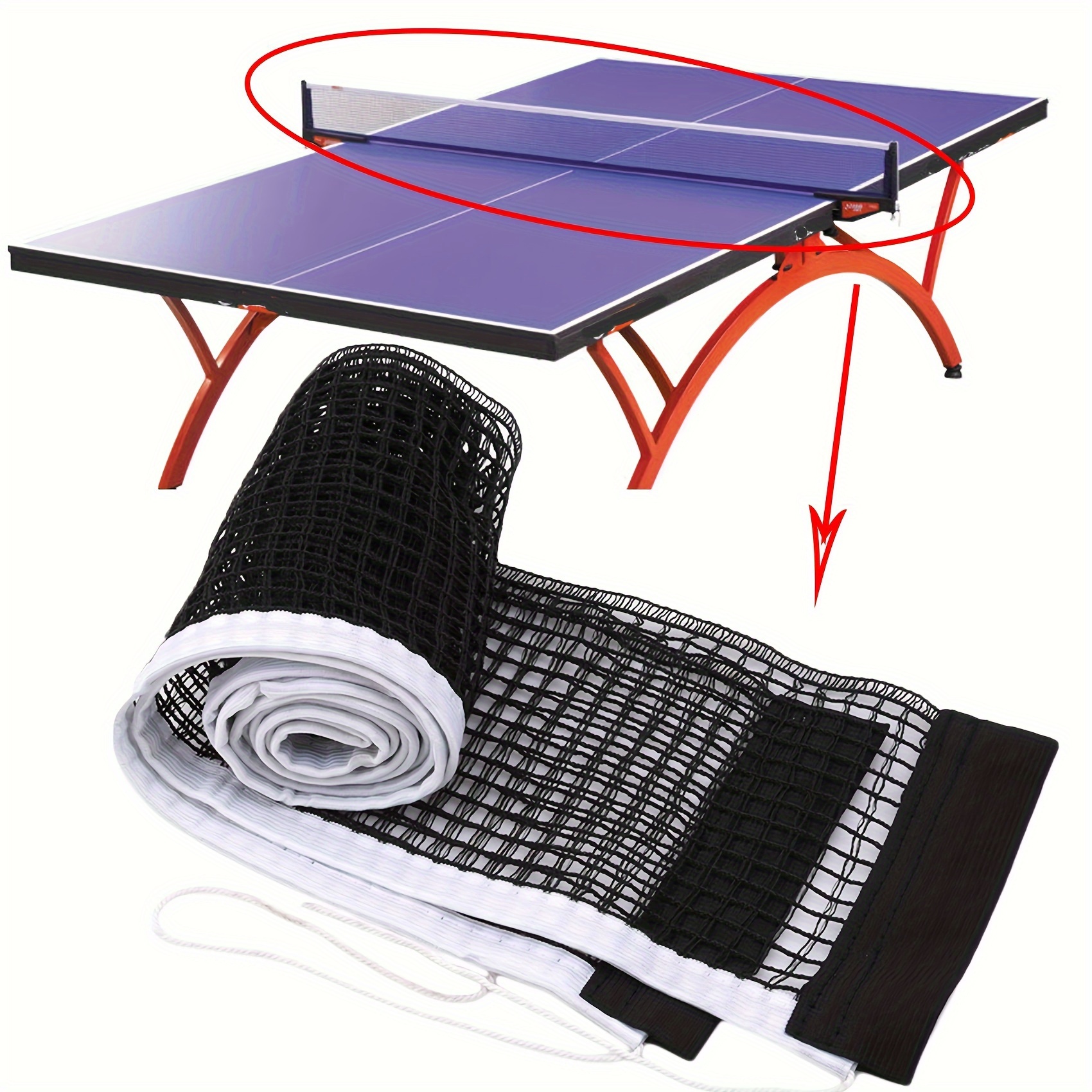 Red Tenis Mesa Ajustable Retráctil Portátil Uso En - Temu