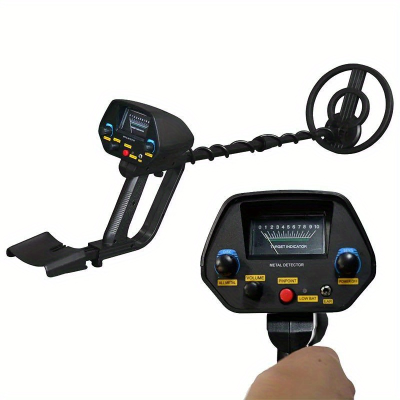 Unlock Hidden Treasures Tc 200 Professional Metal Detector - Temu