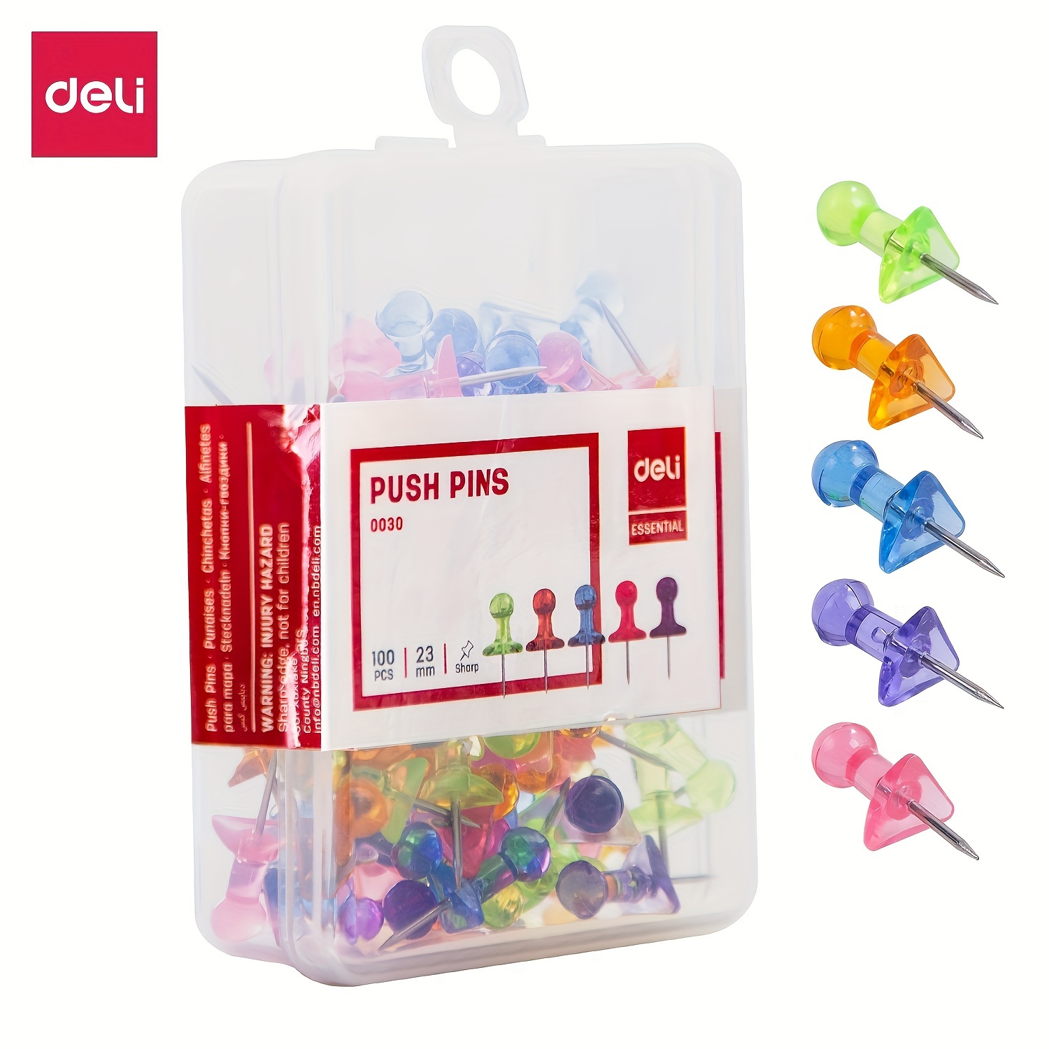 200pcs Plastic Safety Push Pins Thumbtacks For Dressmaking Scarf Tailor  Offices Schools Supplies