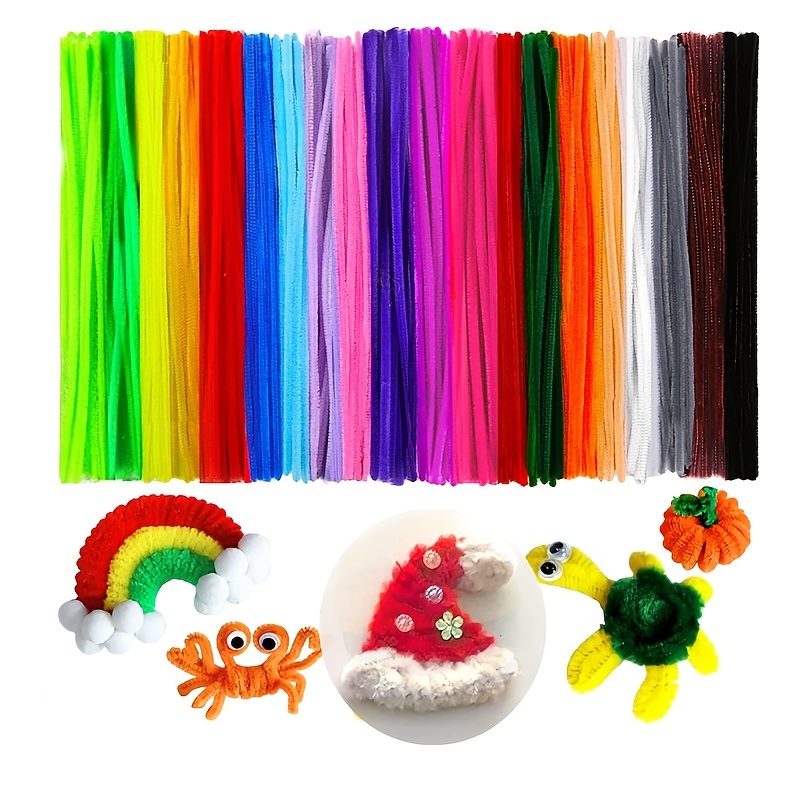 DIY Crafts Chenille Stems and Pipe Cleaners for Embellishment