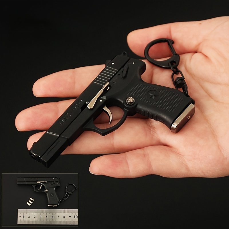 Alloy Mini Ring Pistol Toy Nerf Blaster EDC