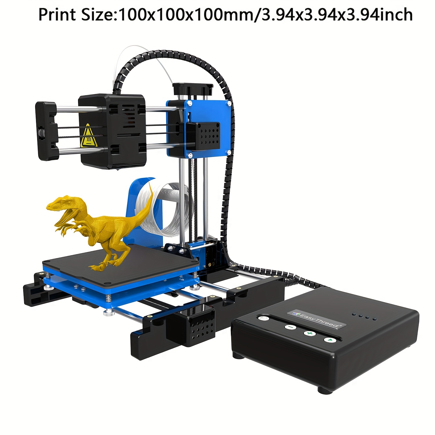 Sample FIBER3D PLA Filament shining in darkness 1.75 mm 10 m for 3D pen