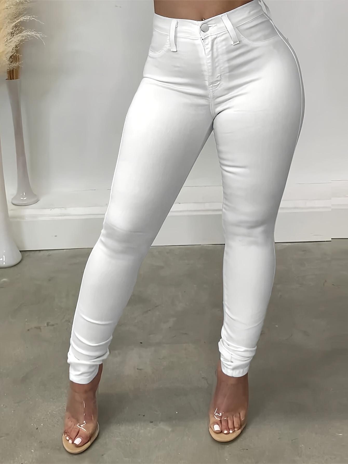 White Jeans For Women - Temu Canada