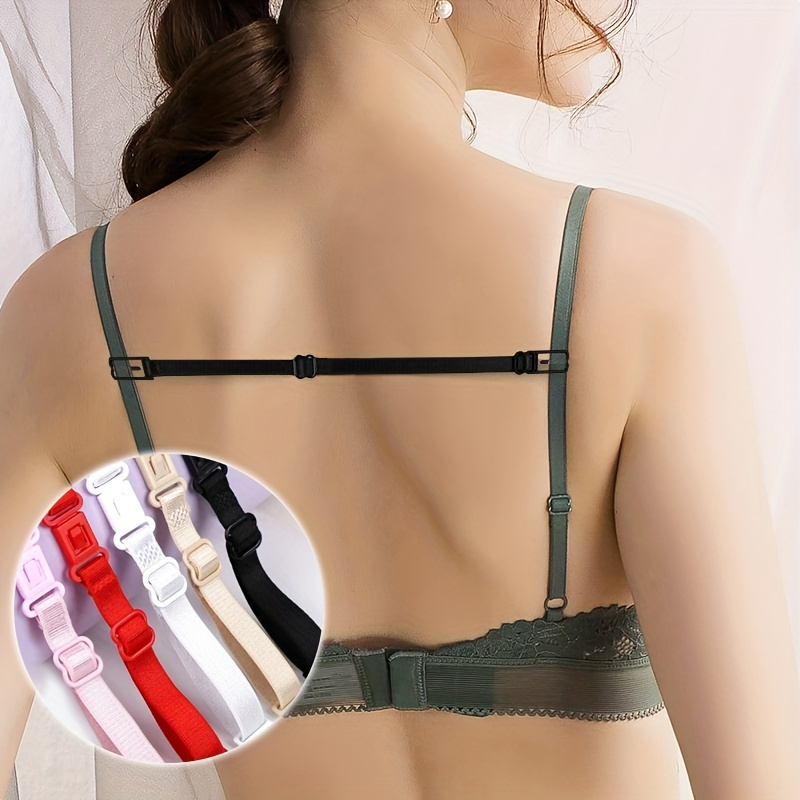 Transparent Bra Straps Invisible Adjustable Underwear Straps - Temu