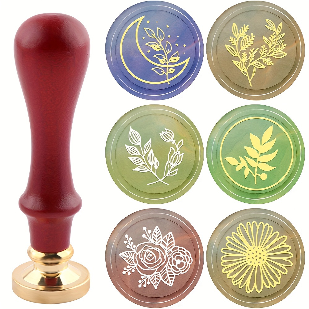 New Products Embossed Stamp Wax Seal Irregular Three - Temu