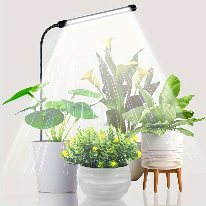 Grow Lights For Indoor Plants 72 Leds Full Spectrum 3 Heads - Temu