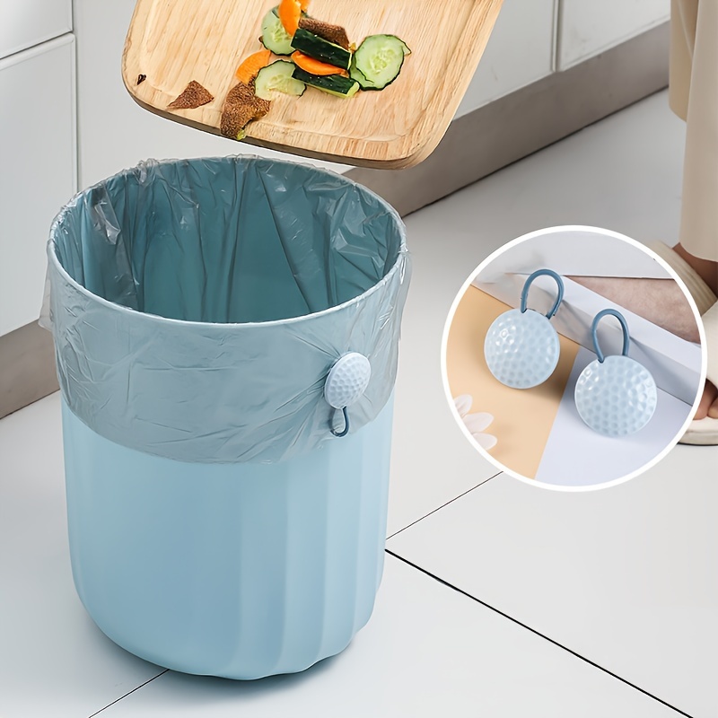 Non-slip Trash Can Clip - Portable Garbage Bag Fixing Clip For Kitchen And  Home Use - Easy To Use And Secure - Keep Your Garbage Bags Securely In -  Temu