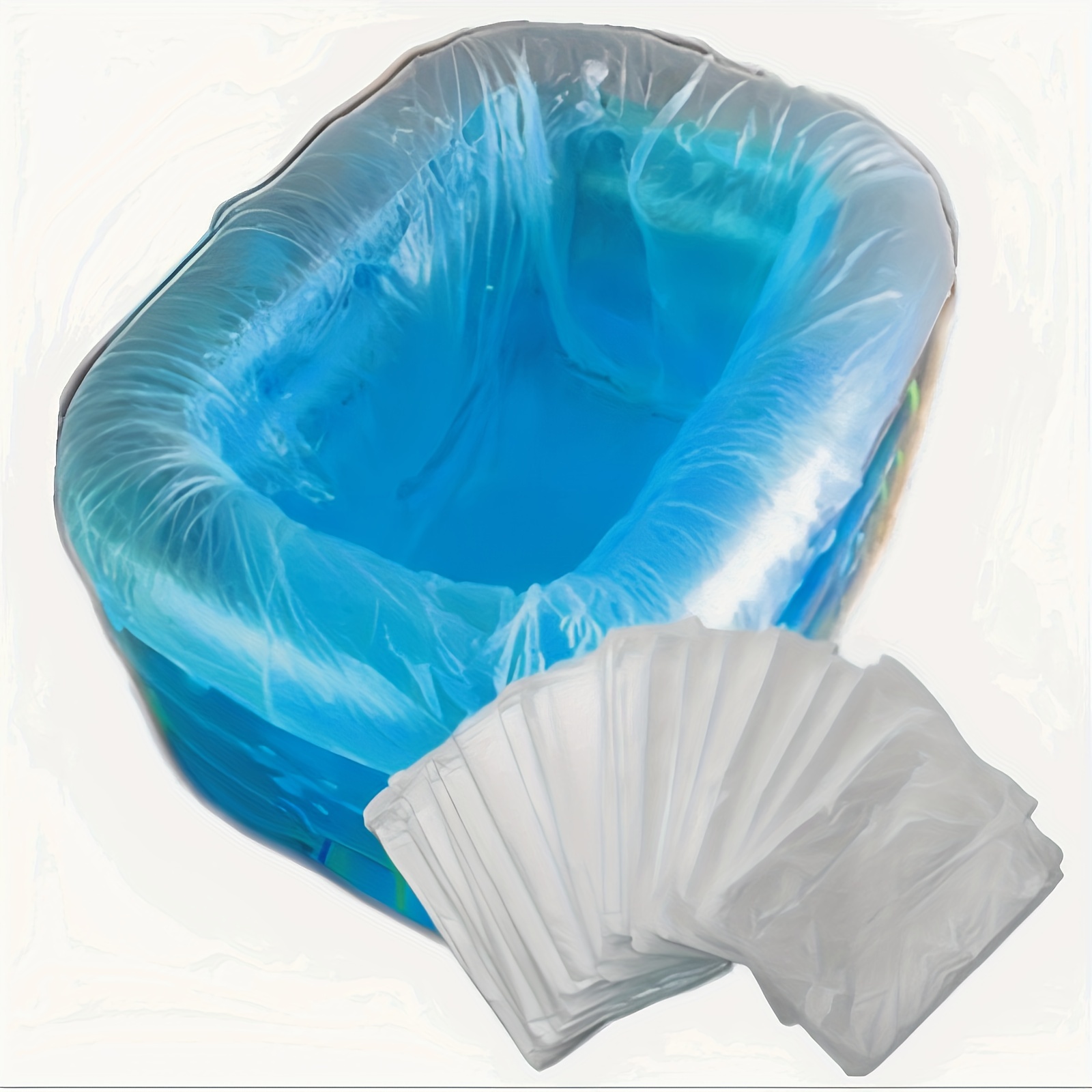 Blue 4pcs Juego Accesorios Baño Accesorios Baño Plástico - Temu