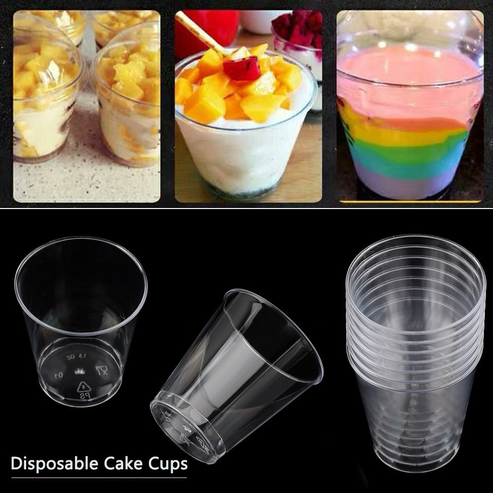 50pcs 25ml 30ml 40mlml Disposable P Takeaway Sauce Cup Reusable