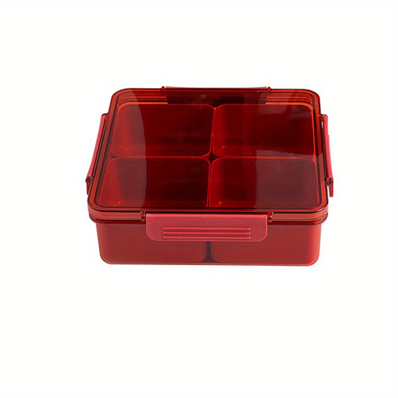 Plastic Divided Vegetable Tray With Lid Fruit Tray Party - Temu