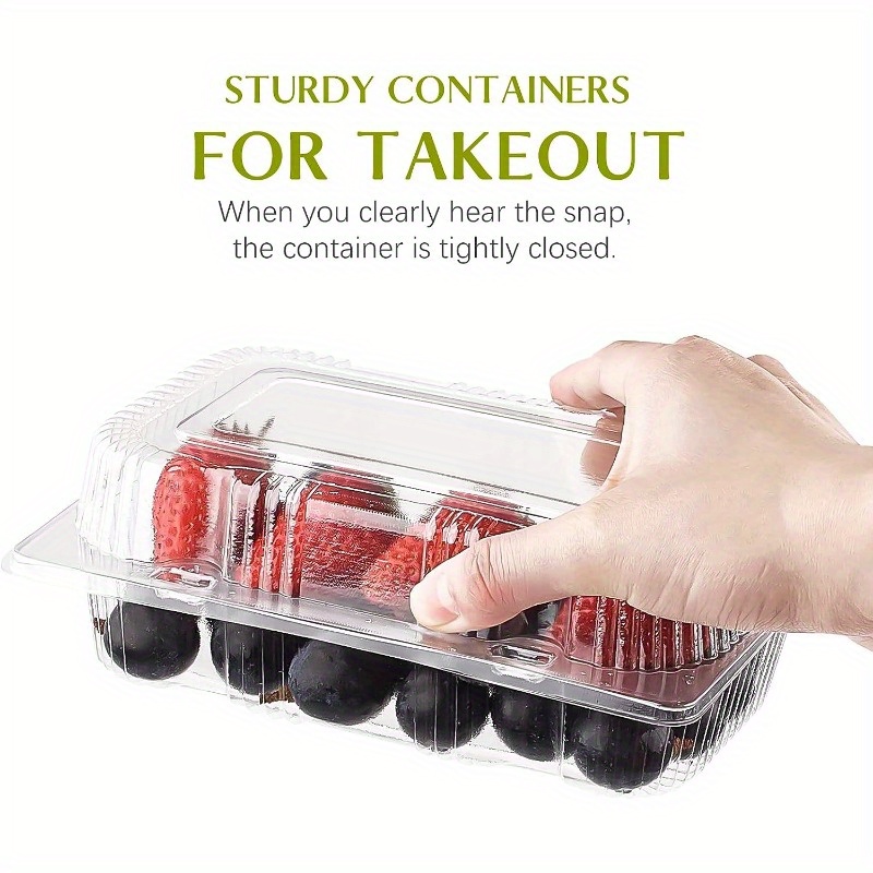 Transparent Disposable Sauce Boxes For Take-out, Packaging, And Seasoning -  Multipurpose Food Storage Box With Cover - Temu