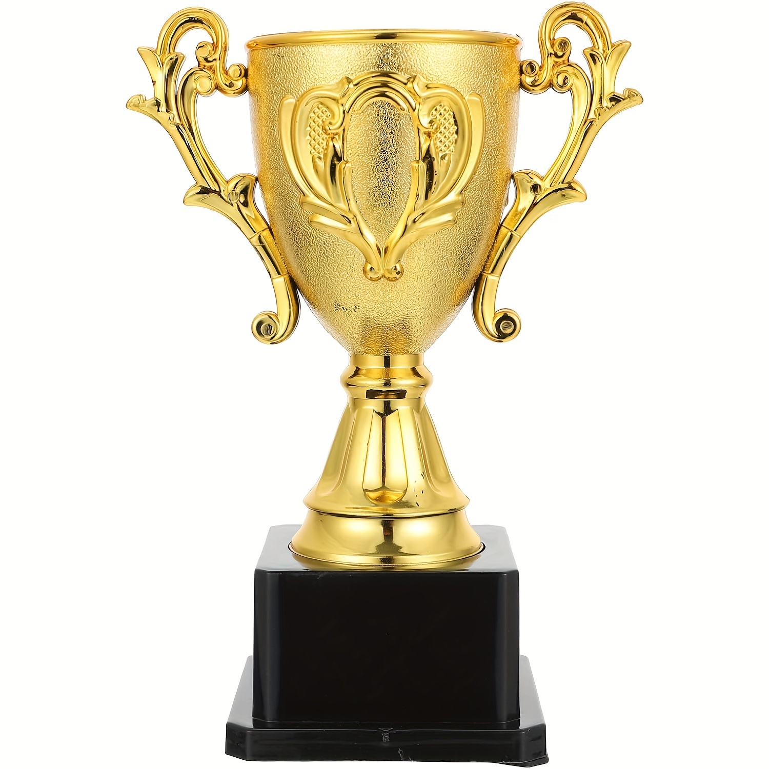 Champion Football cuivre argent massif trophée de la Coupe Titan Ballon  d'Or Football Fan Cheer leader Souvenirs résine artisanat Trophées Keepsake