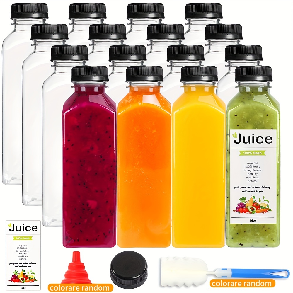 12 Ounce Multifunctional Glass Juice Bottles With - Temu