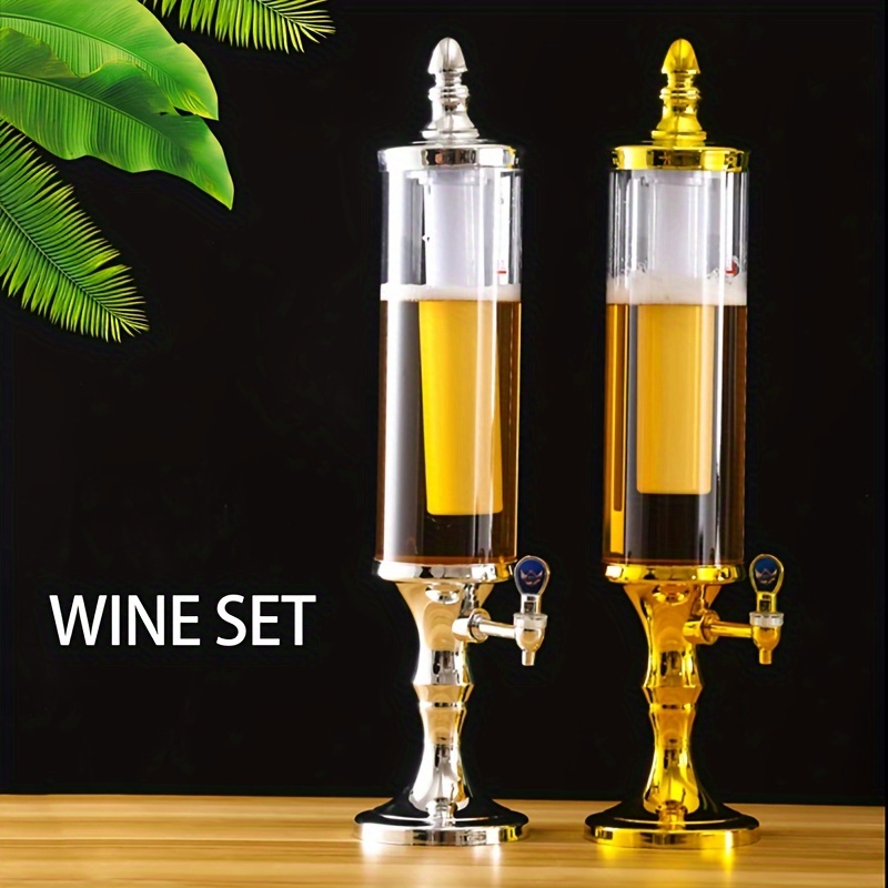 2PCS Beer Tower Dispenser Drink Dispenser 2.5L for Kitchen Party  High-capacity