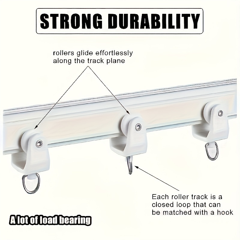  Flexible Bendable Ceiling Curtain Track, 5m (16.4ft), Ceiling  Mount, for Curtain Track with Track Curtain System, RV Curtain Spacer,  Curtain Ceiling Track, white : Home & Kitchen