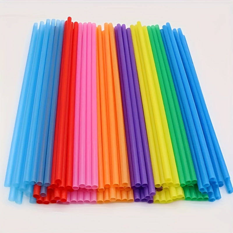 Reusable Colored Siphon Straws With Brushes, Long Multicolor Straws For 20  And 30 Ounce Cups, Cans, Stanley, , , Bpa Free - Temu
