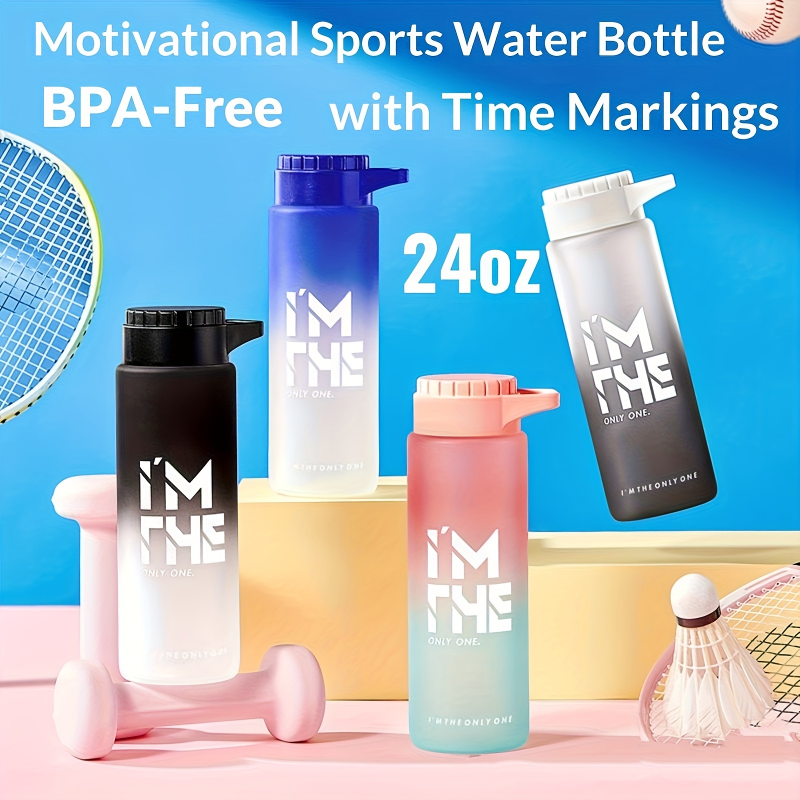 Tritan Water Bottle, Bpa Free & Leak Proof Water Bottle For Baby Children  Kids Adults - Temu