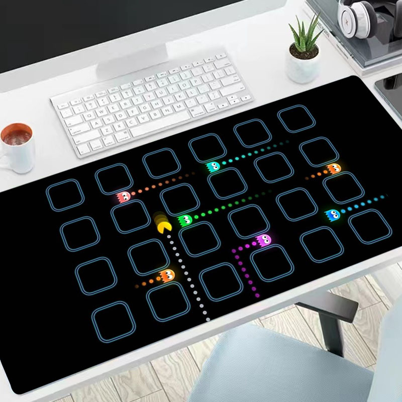  Alfombrilla de ratón para juegos de teclado de iluminación LED  grande RGB adecuada para computadora C : Productos de Oficina