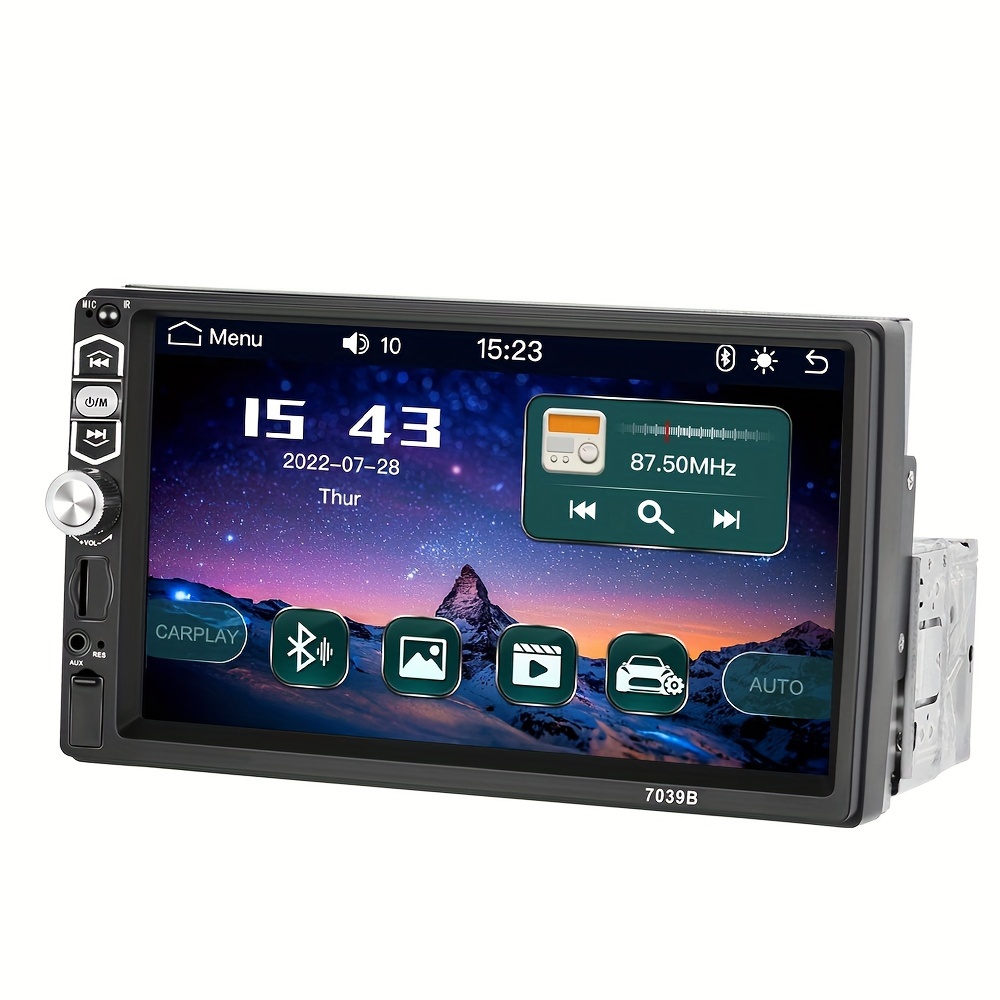 1G+32G Android Car Stereo Double Din Radio 7 Pulgadas - Temu