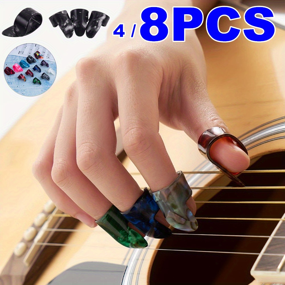 1/2Pcs LED Guitar Pick Stringed Instrument Glowing Plectrum