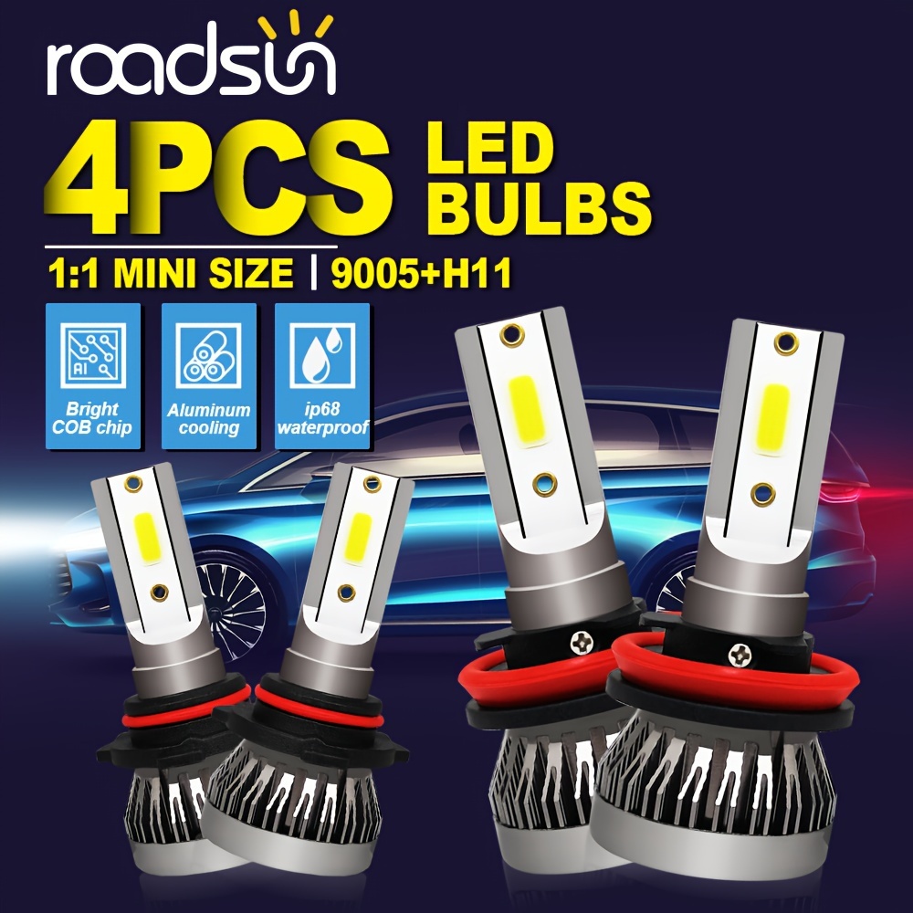 2023 Newest Led Headlight Bulbs Canbus D3s Led Headlights - Temu