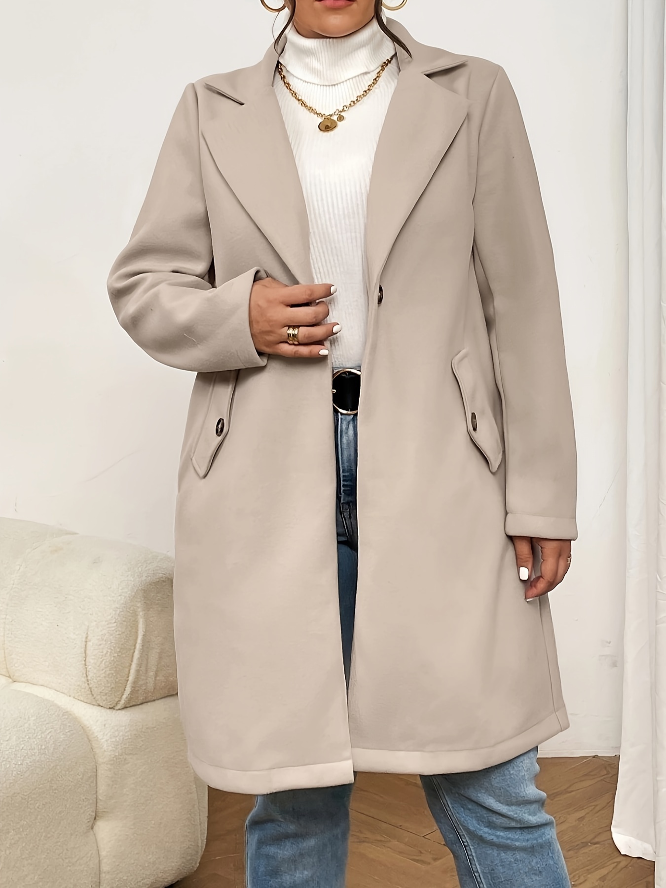 Womens Wool Coats - Temu Canada